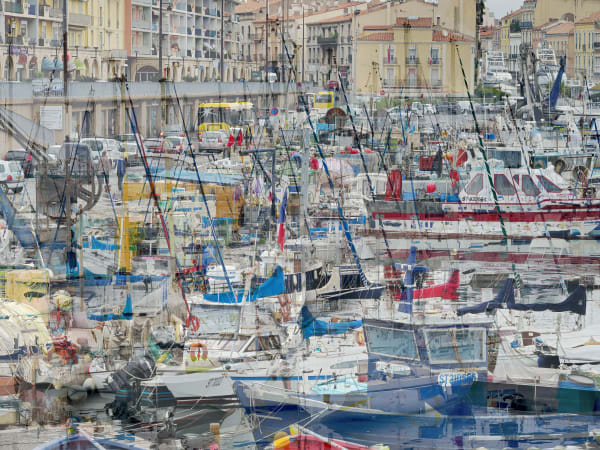 Stéphane Couturier, Sète - Série "Melting Point" #08, 2018