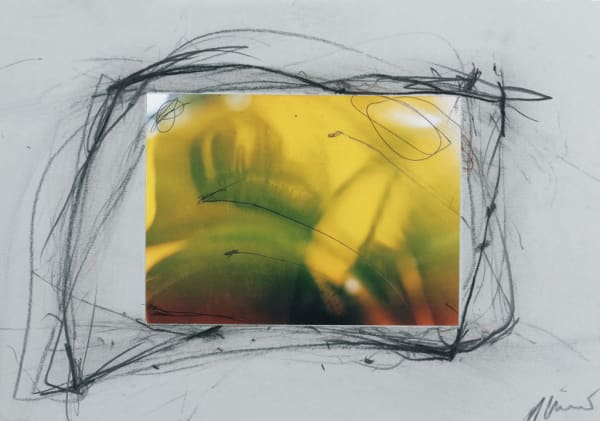Arnulf RAINER Pierre Molinier Ubermalung #12 Dessin 23,2 x 33,3 cm 9.1 x 13.1 in