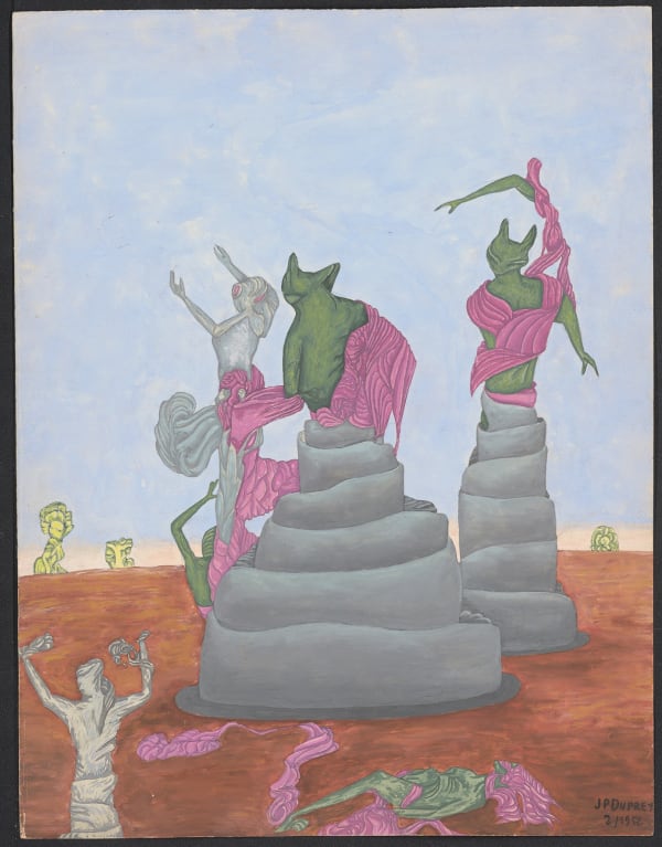 Jean-Pierre Duprey, Sans titre - N°17 , février 1952