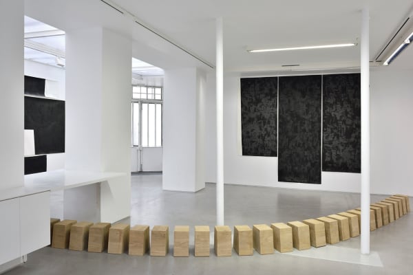 Richard Nonas, (PARENTHESIS) (RIGHT) (THURGOOD IN THE FORIST), 2019