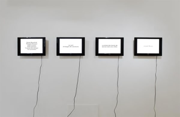 Isabelle LE MINH Listing(détail) Vidéo 4 extraits distincts en boucle d'environ 75 mn chacun 4 distinc loops excerpts, about 75 mn each