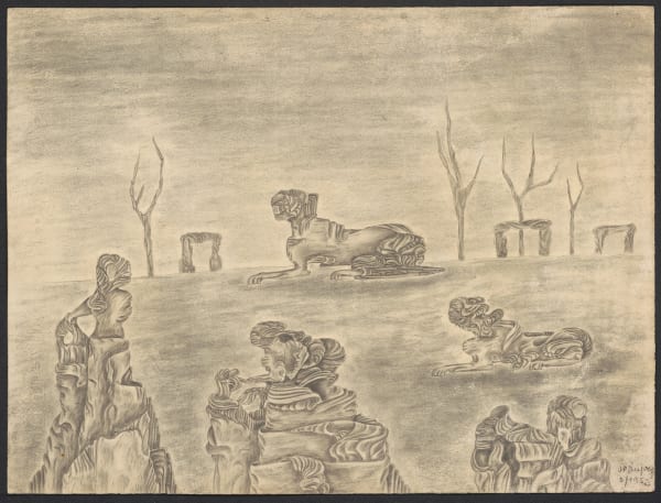 Jean-Pierre Duprey, Sans titre - N°15, 1952