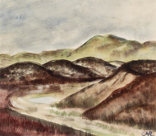 Anita Rée, Sylter Düne , um 1930