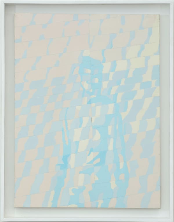 Johannes Geccelli Kommt Entgegen , 1971 Acryl auf Leinwand 70 x 53 cm