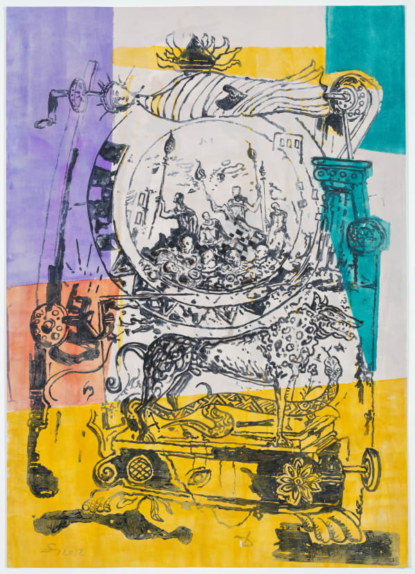 Frank Schult, Spieluhren der Eulen , 2022