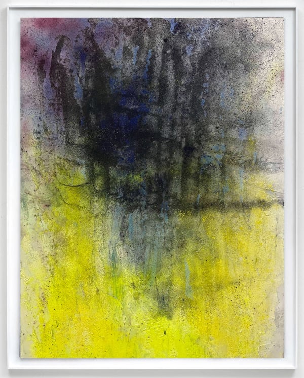 Janus Hochgesand Ohne Titel , 2021 Öl und Pigment auf Leinwand 180 x 140 cm