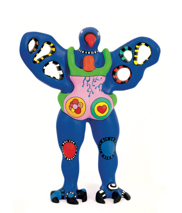 Niki de Saint Phalle Oiseau Amoureux, 2000 Painted resin 60 × 48 × 23 cm Edition of 150 Signed and numbered on the reverse, with the stamp of Haligon Plastiques d'art