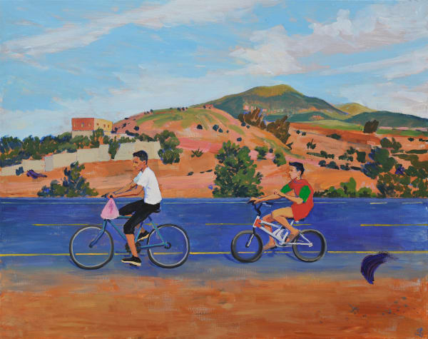 Lin Wenjie, Boys on bikes, 2023
