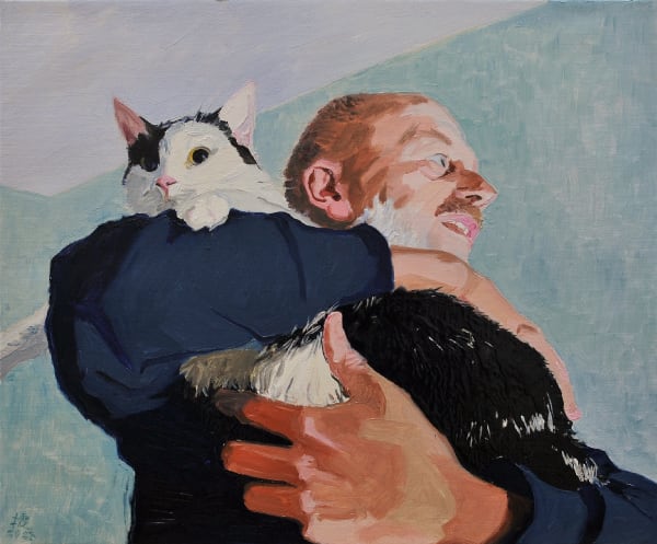 Lin Wenjie, My cat, 2023