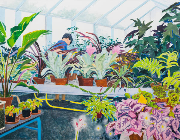 Lin Wenjie, Green house, 2022