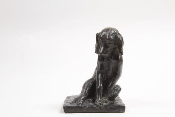 Geneviève Margueritat, Chien assis, circa 1930