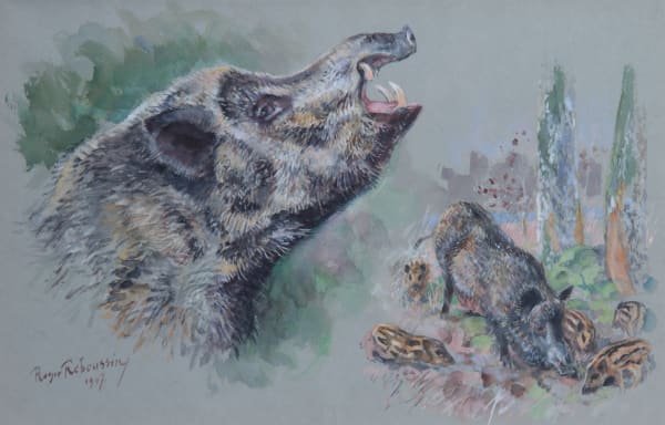 Roger Reboussin, Sangliers, 1947