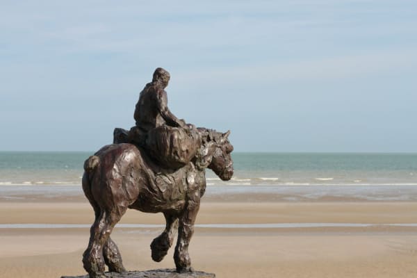 Roch Vandromme, Pêcheur à cheval, 2000