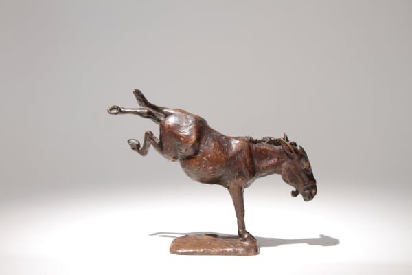 Jacques Froment-Meurice - La ruade (Les gestes d'Ânes) , circa 1904