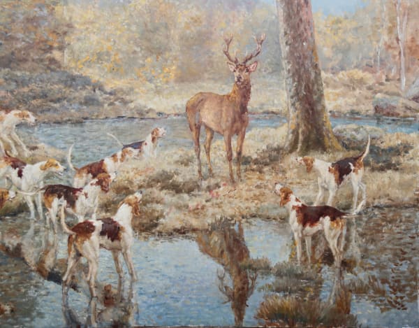 Paul Tavernier - Hallali, 1924