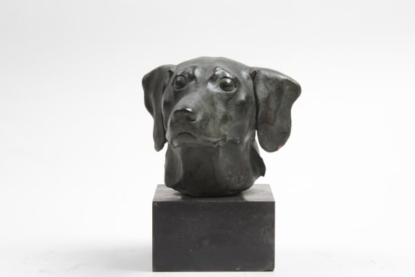 Lucien Valsuani, Portrait de teckel, circa 1970