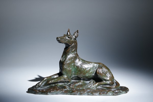 Francesco La Monaca - Lévrier égyptien, circa 1925