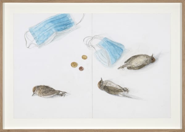 MARIE BOVO, 20 mars 2021 (Des oiseaux morts dans le jardin, le fond des poches), 2021