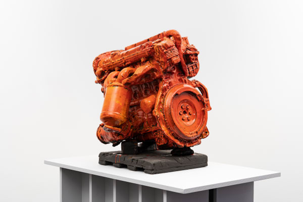 CHRISTIAN GONZENBACH, Domestication du feu (Ford Diesel), 2021