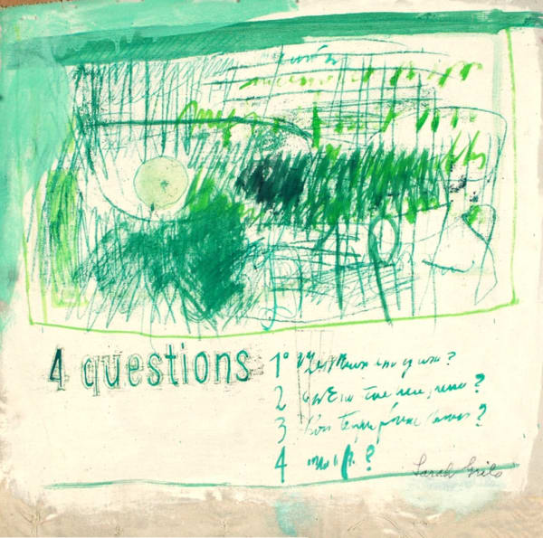 Sarah Grilo, 4 questions, 1968