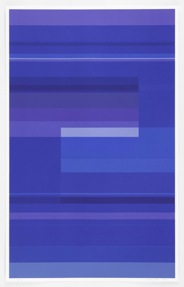 Kate Shepherd, Protest Violet #30, 2016