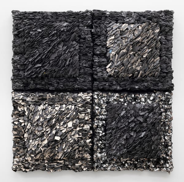 Leonardo Drew, Number 450, 2025