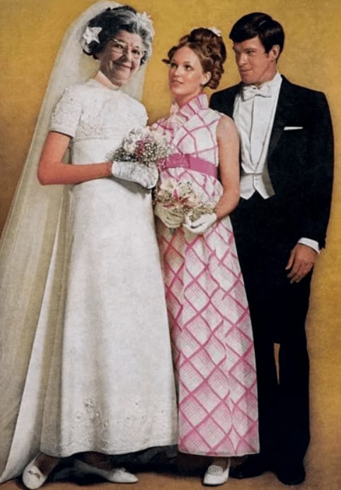 (Old) Bride, or Bridal Party, from the series Body Beautiful, or Beauty Knows No Pain, c. 1966-72