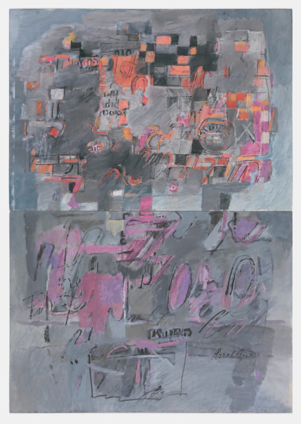 Sarah Grilo, Díptico, 1995