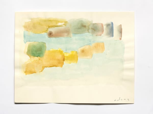 Etel Adnan, Untitled, 1964