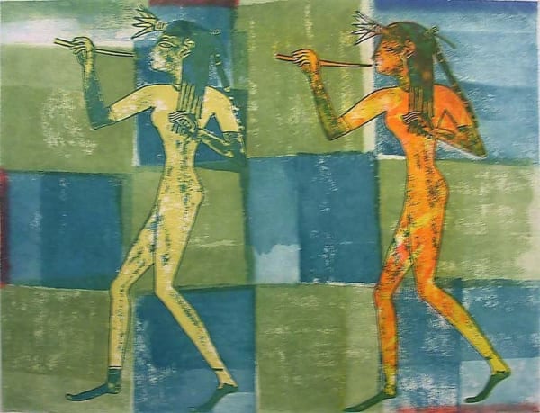 Nancy Spero, Musicians, 1996