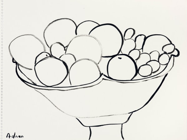 Etel Adnan, Untitled, 1991