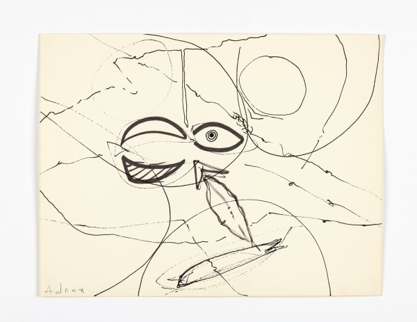 Etel Adnan, Untitled, c. 1960s