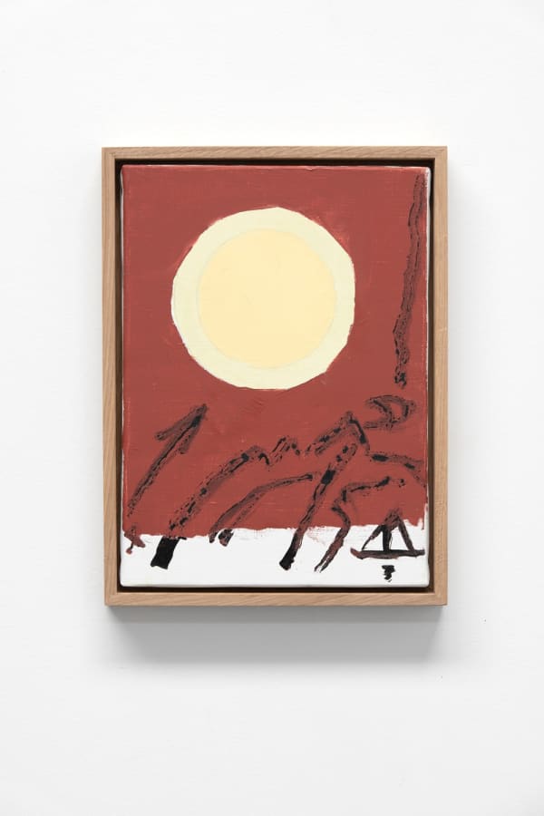 Etel Adnan, Astre et signes 6, 2021