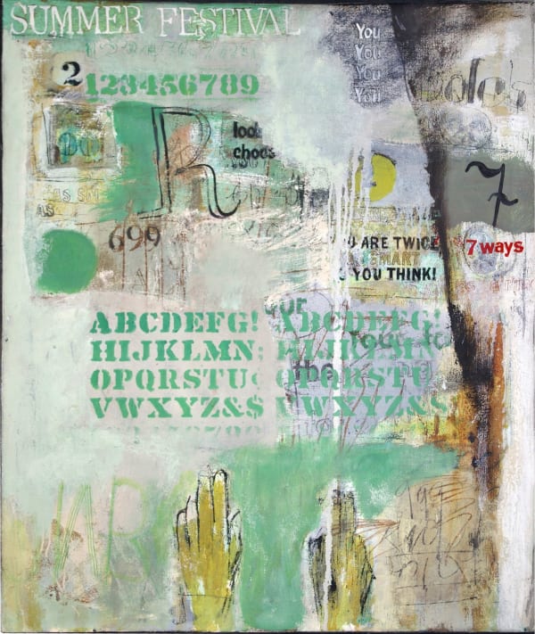 Sarah Grilo, Summer festival, 1965