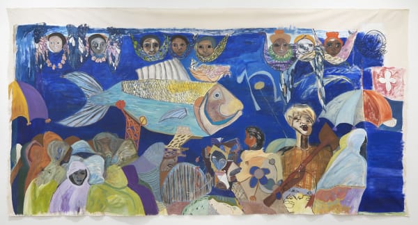 Ficre Ghebreyesus, The Sardine Fisherman's Funeral, 2002