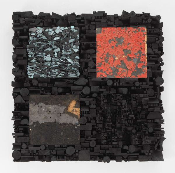 Leonardo Drew, Number 388, 2023