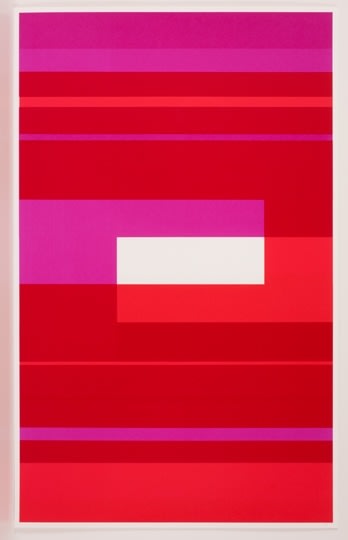 Kate Shepherd, Red Print #14B, 2011