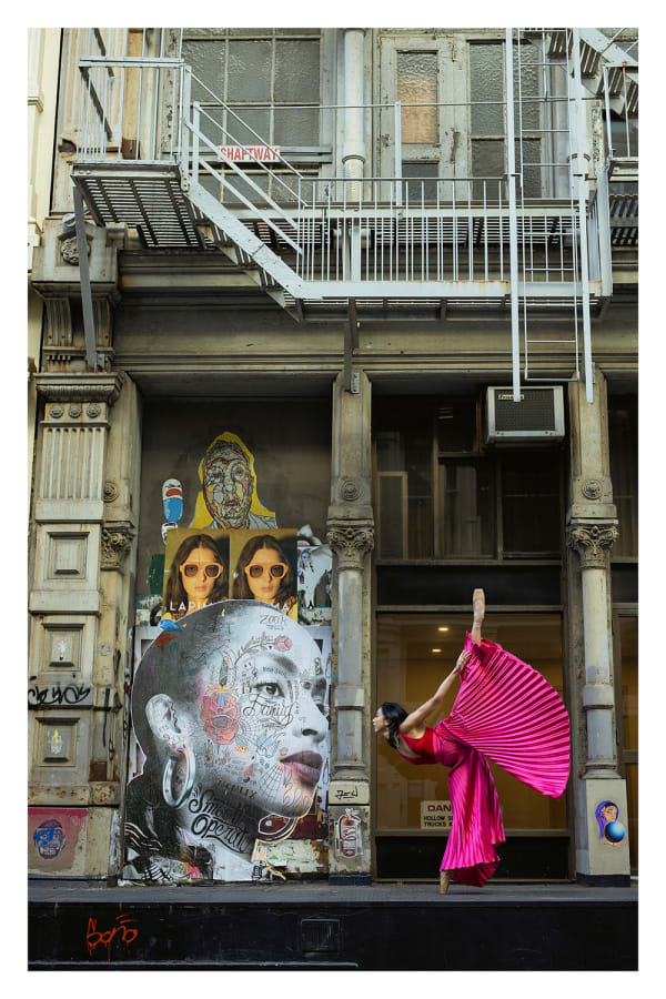 Stikki Peaches, Urban Ballerina"Candy x Sade - NYC", 2023