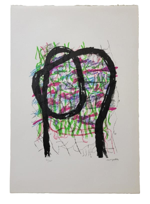 Jean Paul Riopelle, L'indien, 1972