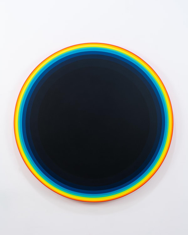 Jan Kaláb, Black Rainbow (Daylight Glow 725), 2025