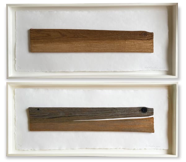 Ed Ruscha, New Wood, Old Wood, 2007