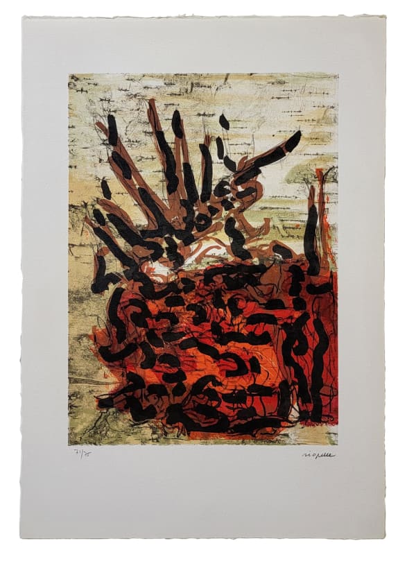 Jean Paul Riopelle, Feu de forêt, 1972