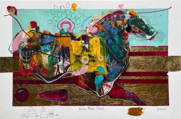 Dominic Besner, Horse-Power Game-132, 2024