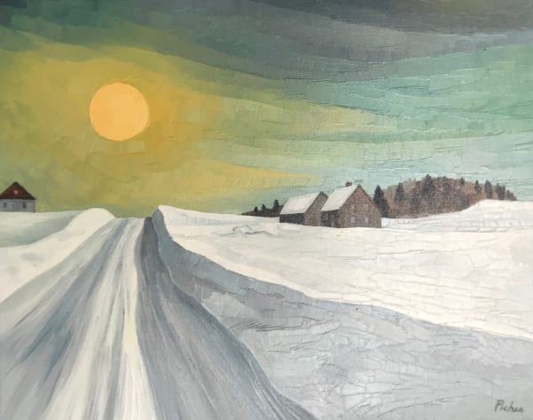 Claude Picher, Lune d’hiver, 1981