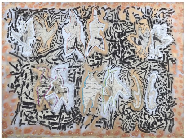 Jean Paul Riopelle, Les Oies, 1989