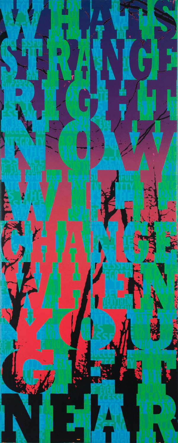 Joe Wardwell, What is Strange Right Now, 2018