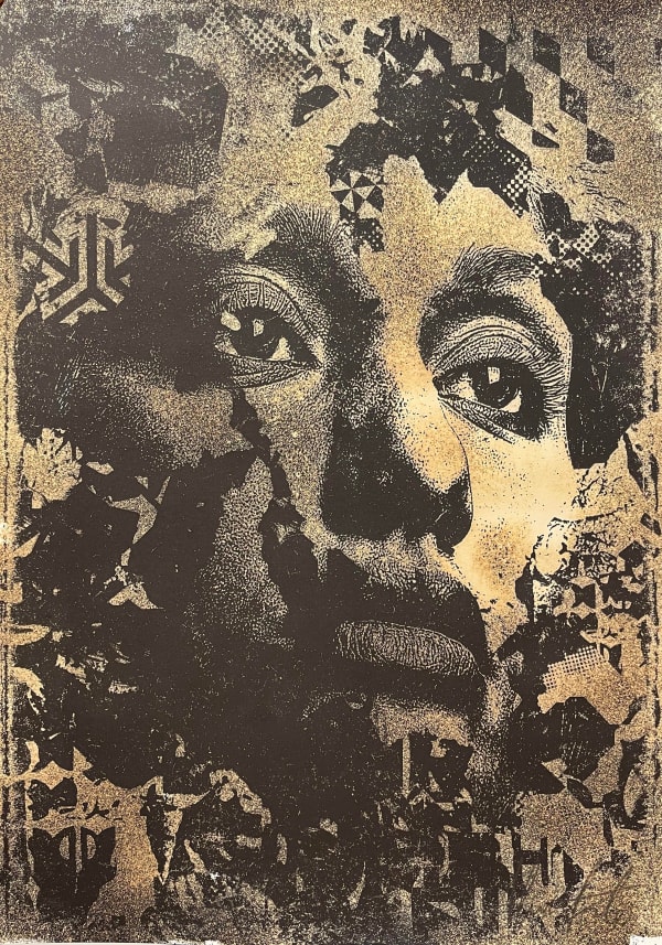 Vhils, Acquaint-2, 2022