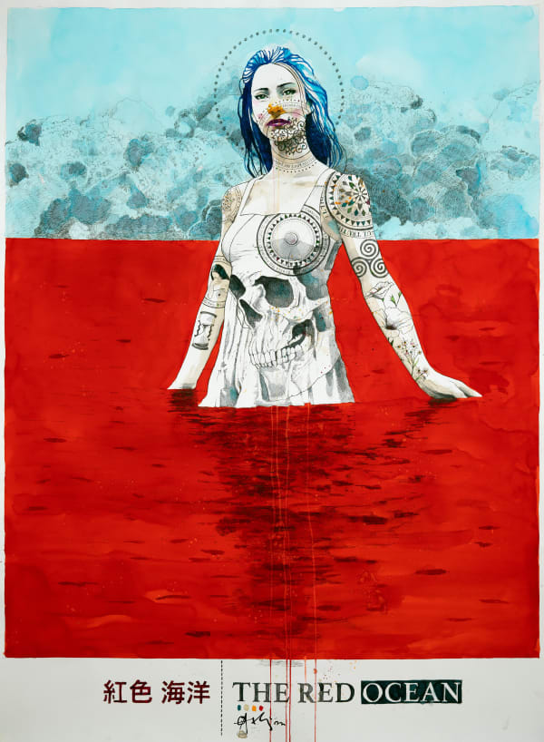 Ole Aakjær, The Red Ocean, 2020