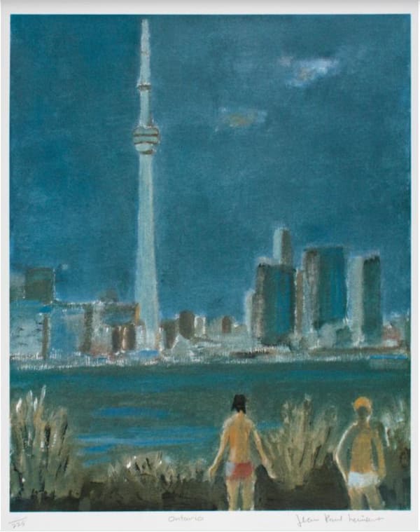 Jean-Paul Lemieux, Ontario, du livre illustré Canada-Canada, 1985