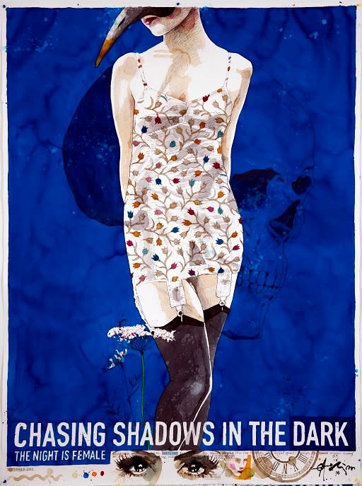 Ole Aakjær, Chasing Shadows in the Dark, 2020